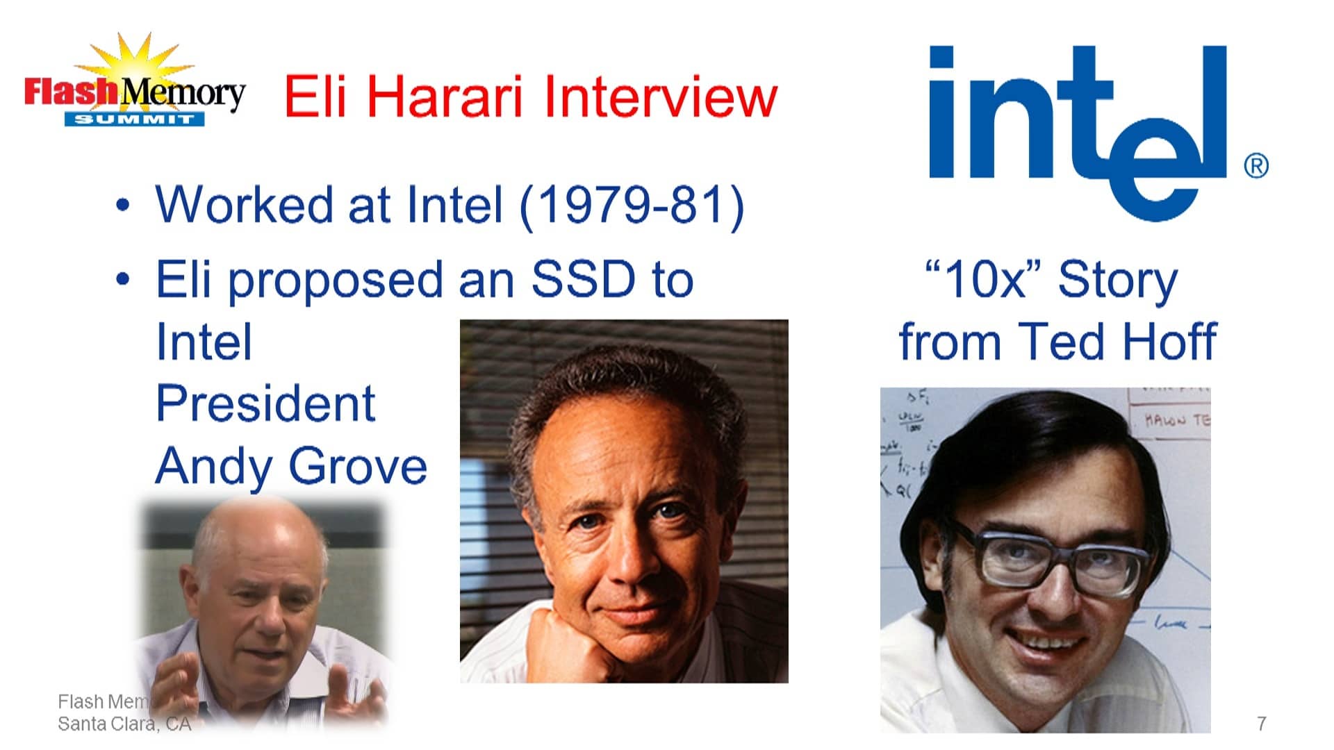 Eli Harari’s Time at Intel