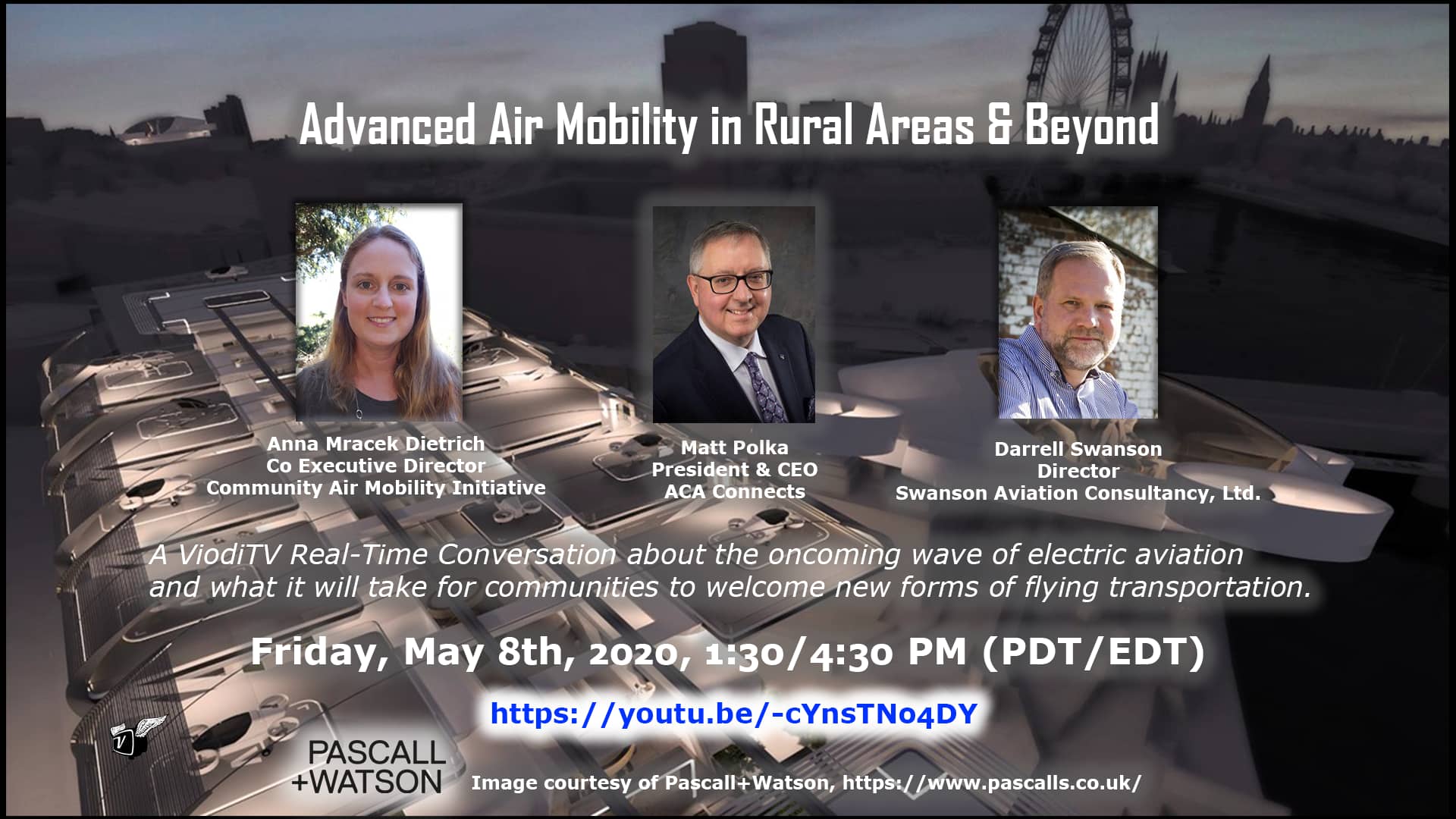 Advanced Air Mobility in Rural Areas & Beyond – A ViodiTV Real-Time Conversation