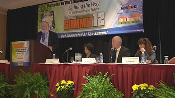 Tim Nulty talking about community broadband at the 2012 Broadband Community Summit.