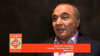 Rocco Commisso, founder and CEO of Mediacom, discusses his journey at ACA Connects' Summit 23.