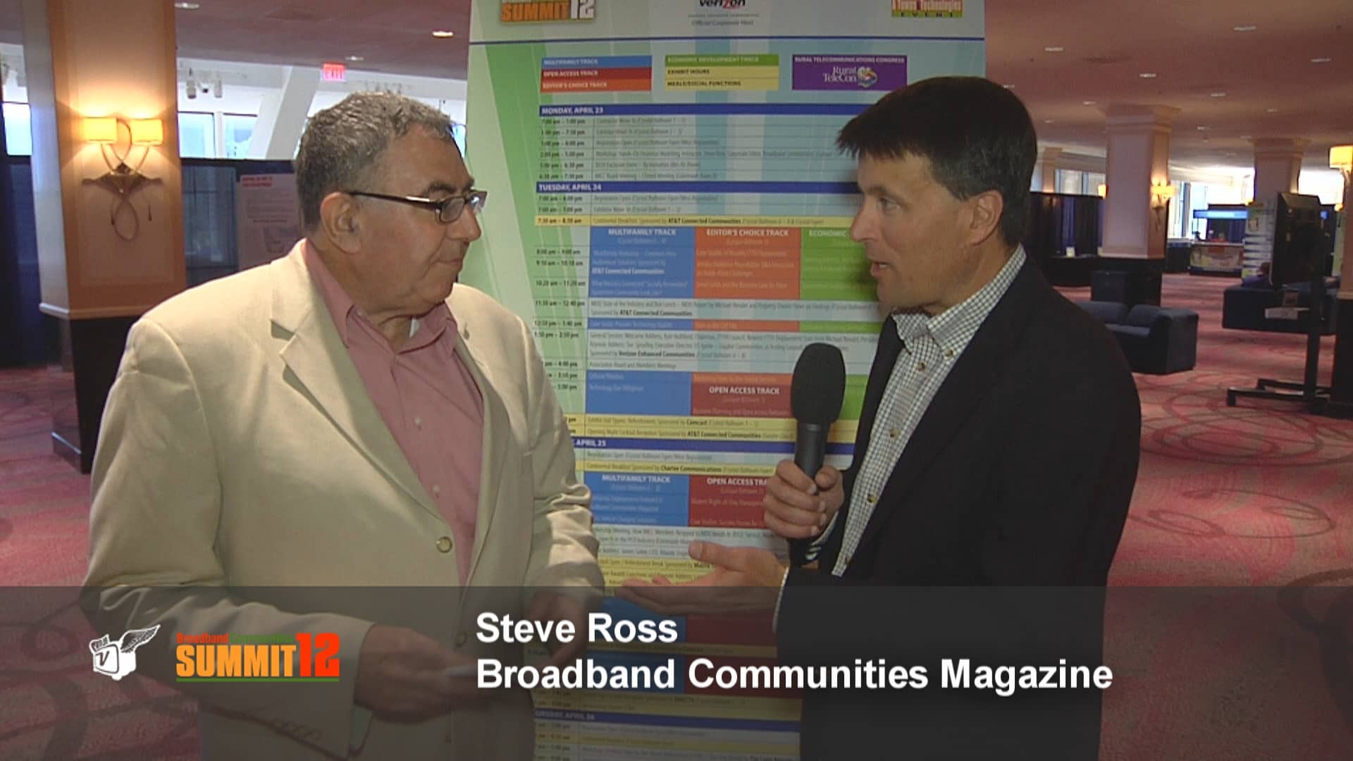 Steve Ross of Broadband Communities Magazine explains the program for the 2012 Broadband Communities Summit.