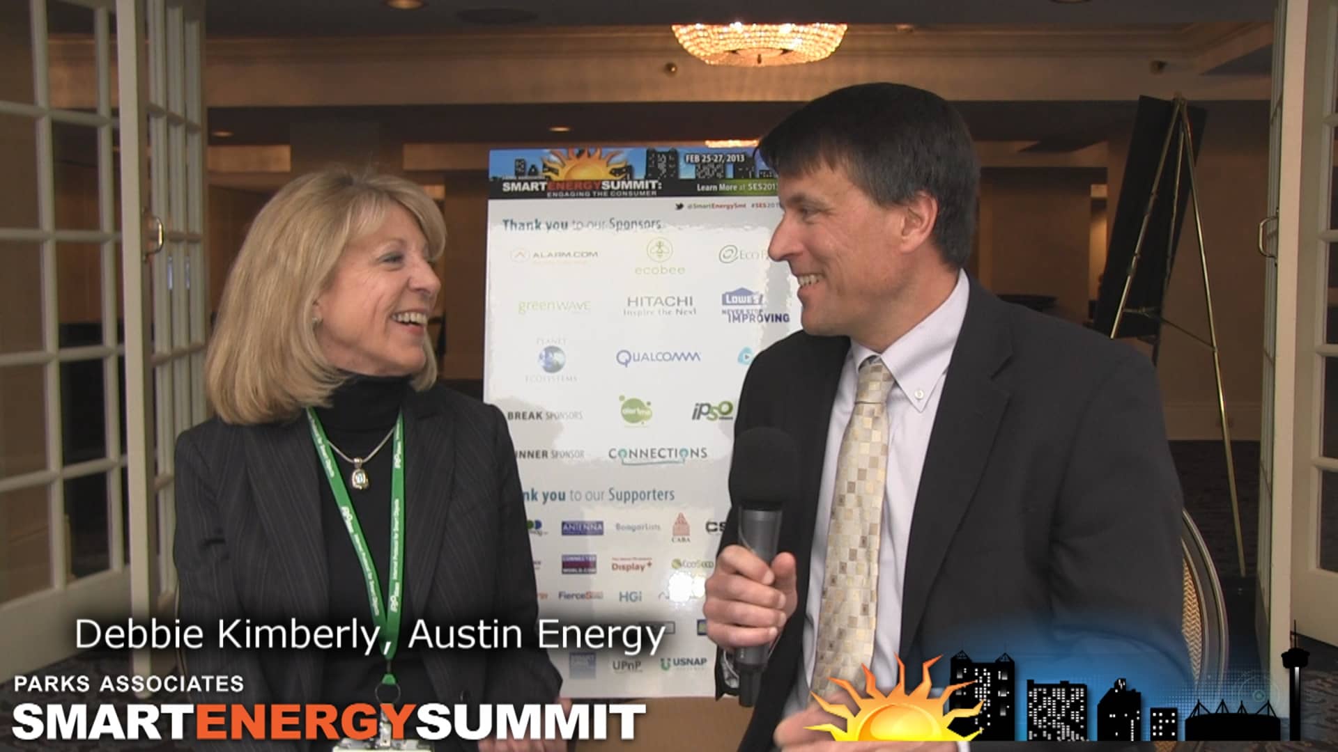 Ken Pyle interviews Debbie Kimberly of Austin Energy.