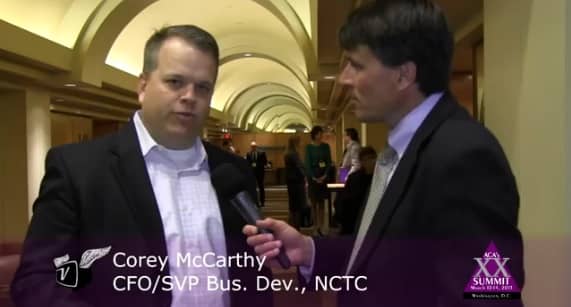 Ken Pyle interviews Corey McCarthy of NCTC at the 2013 ACA Summit.
