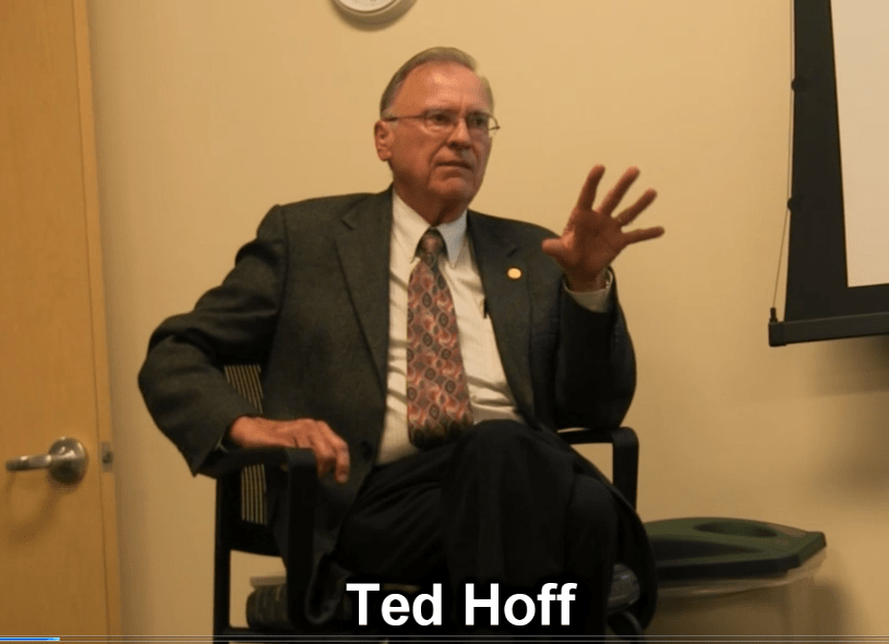 Ted Hoff gives his view on when Intel became a microprocessor company.