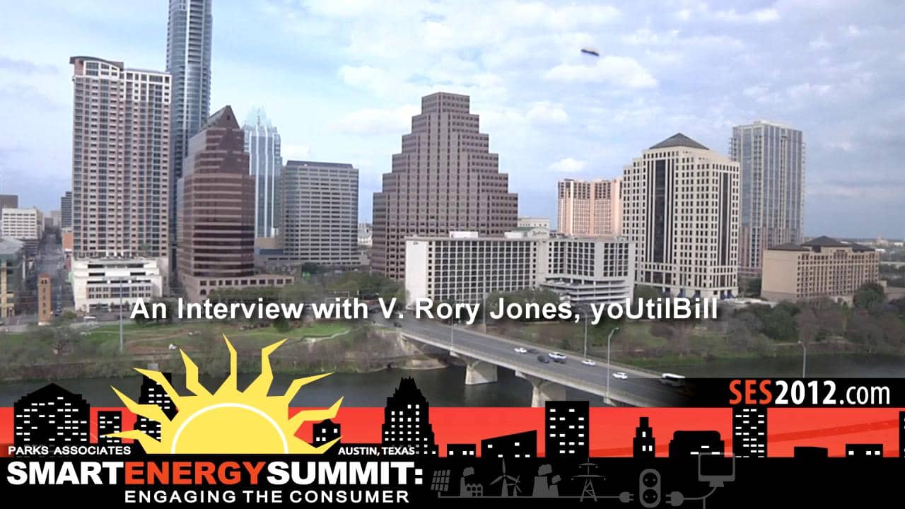 An interview with Rory Jones of yoUtilBill at the Parks Associates Smart Energy Summit.