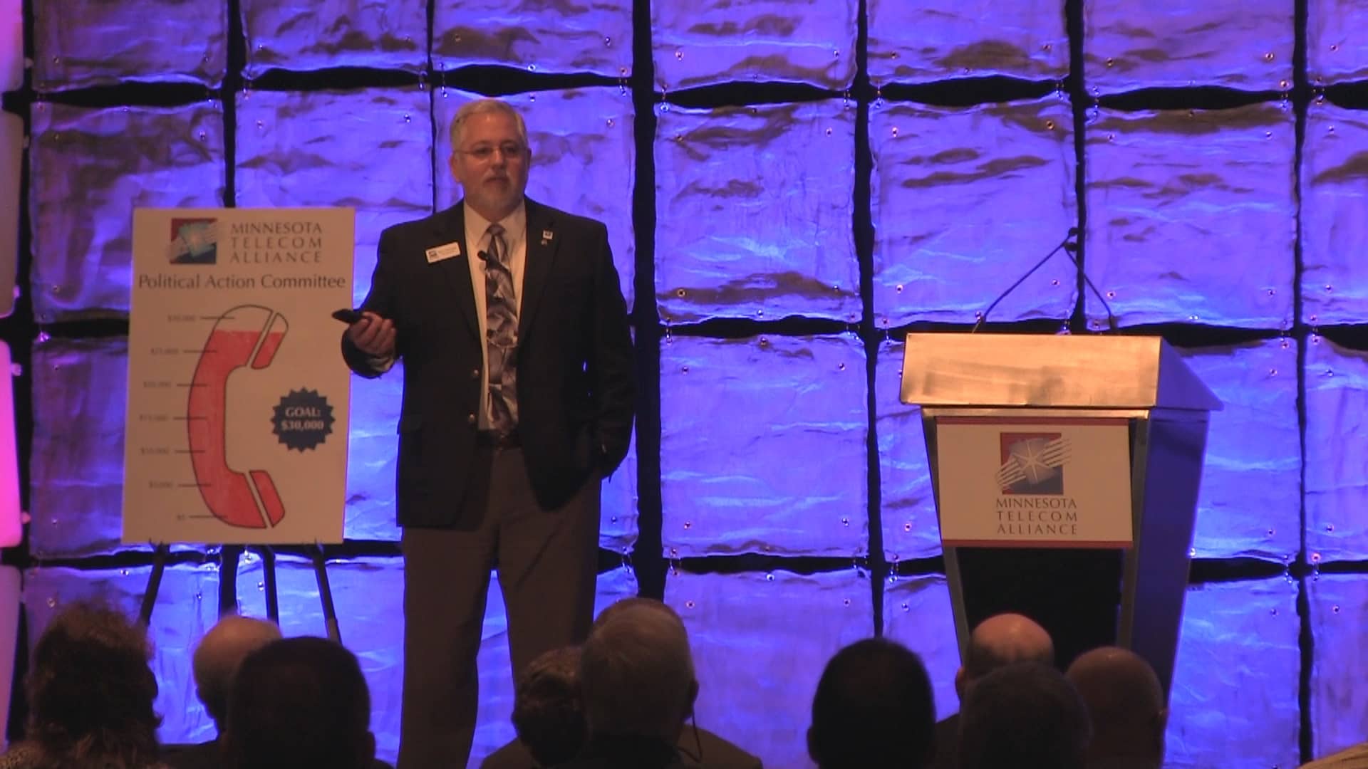Brent Chrisetens on stage at the 2015 Annual Meeting