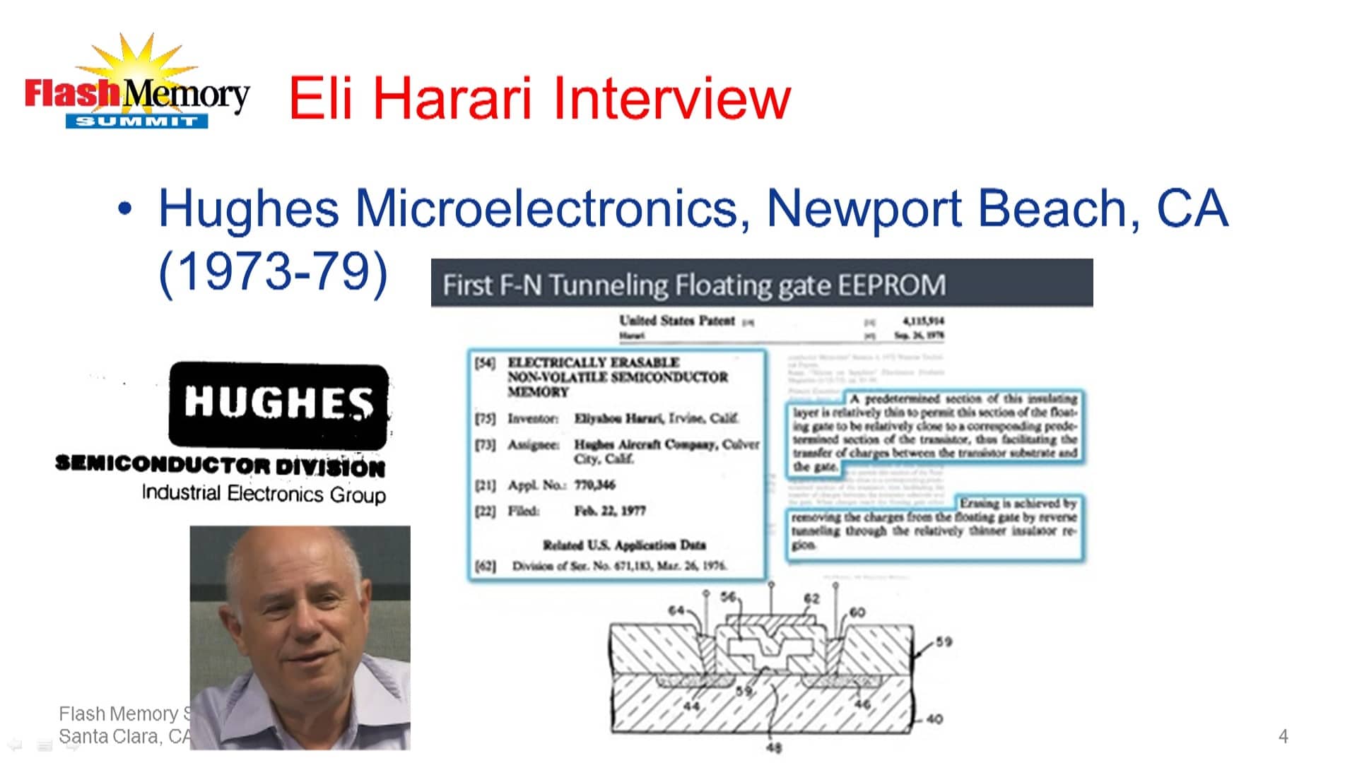 Eli Harari reflects on his time at Hughes Microelectronics.