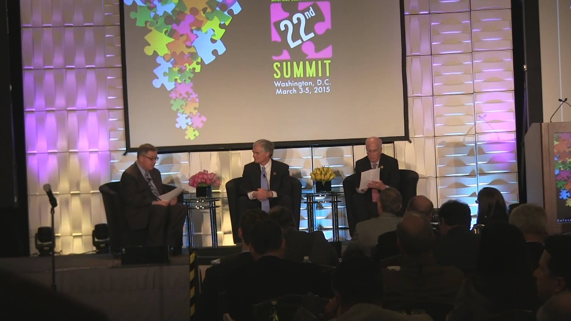 A screenshot of one of the panels at the 2015 ACA Summit.