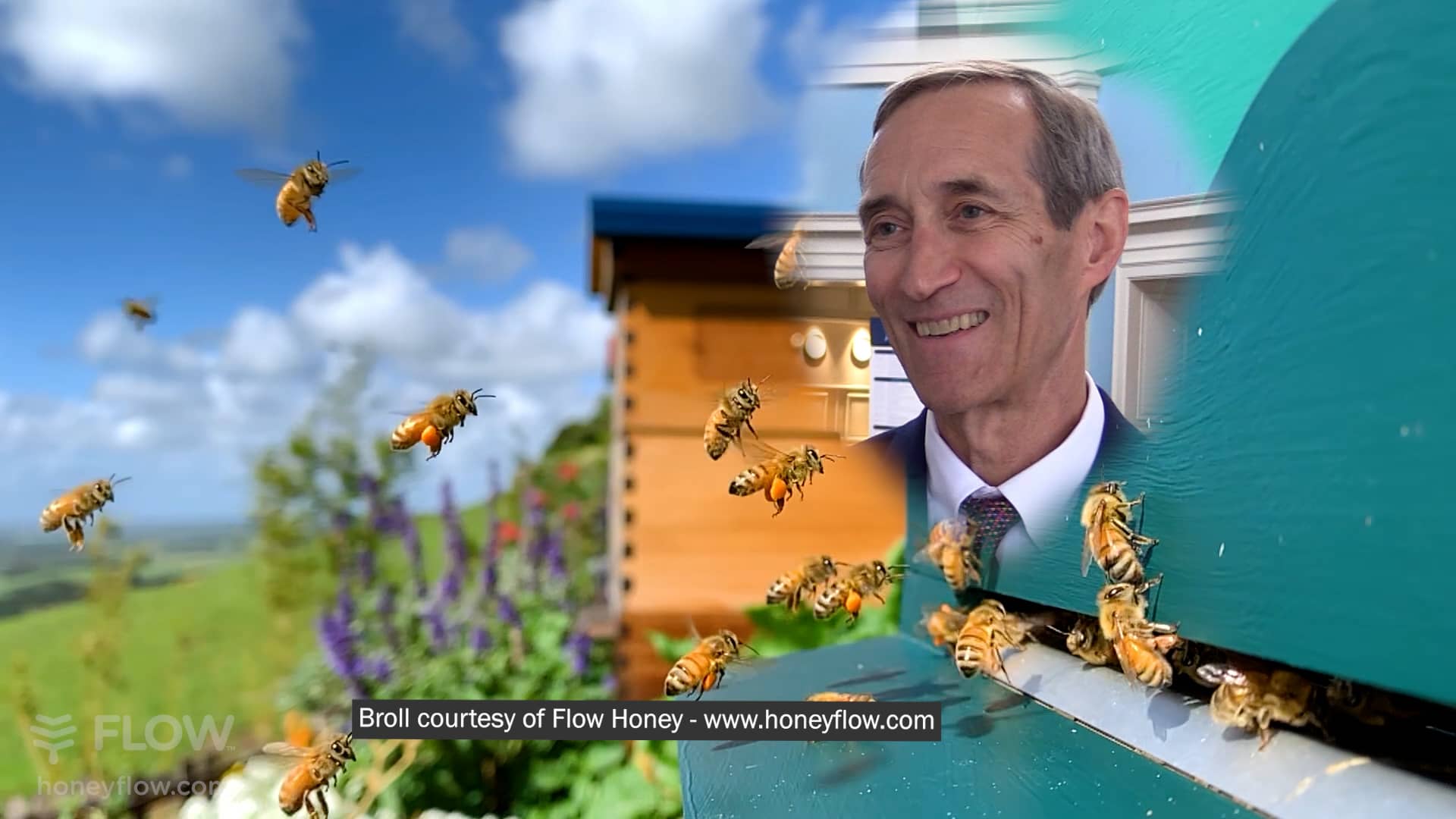 Bob Gessner has a hobby that helps the pollinators.